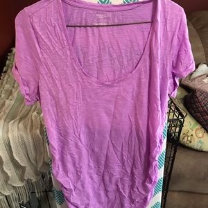 Maternity purple tshirt